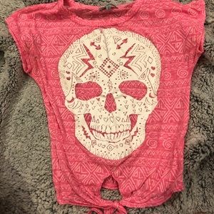 Tribal Sugar Skull Top